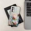 Botanical Art Painting For Samsung Galaxy A53,31,52,72,41,22,73,32,71,Note,J7,8,9,5G Soft Black Silicone Phone Case