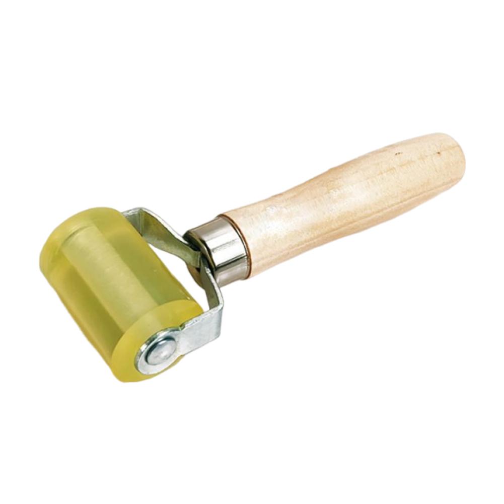 Car Sound Deadening Roller Auto Noise Insulation Push Wheel Wood Handle Car Audio Rolling Wheel Car Sound Deadener Tool for Car