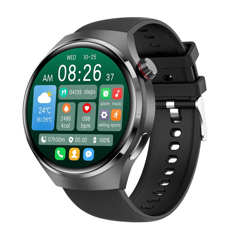 Gt4PRO Waterproof Smartwatch with Bluetooth Calling & Voice Assistant