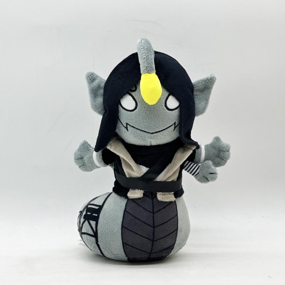 27cm Druck Sebastian Solace Plüsch Niedliches Fischschwanz Tier Plüschtier Spielzeug Geschenk Cartoon Stil Kinder Stoffpuppe Puppe