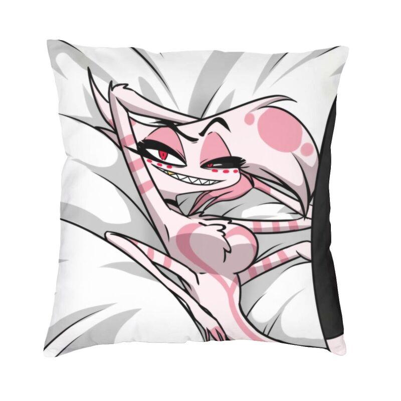 Moderno Hazbin Alastor Cuscino da Divano Buddy Copricuscino Morbido Cartone Animato Anime Federa Decorativa per la Casa