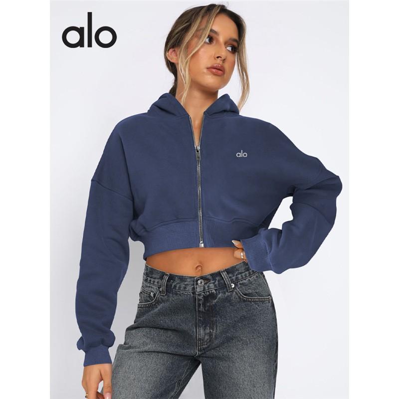 Felpa con cappuccio da yoga foderata in pile da donna, manica lunga, top sportivo, per allenamento invernale, abbigliamento casual