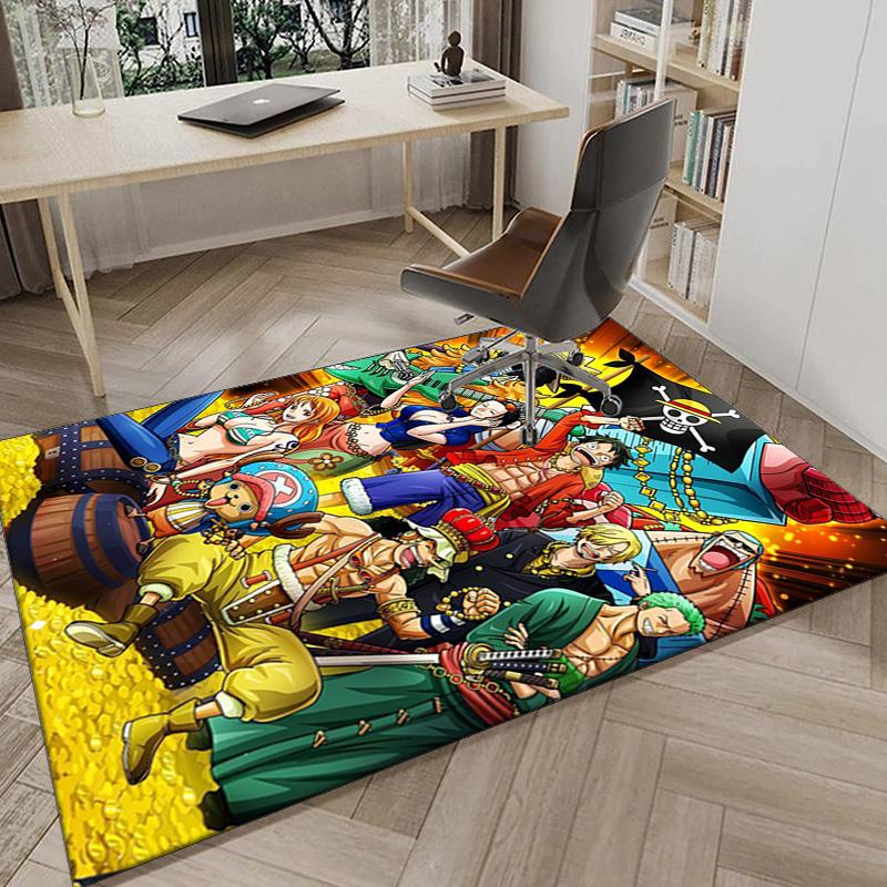 pirate Adventure Carpet, Chair Rug,Rug for Office Bedroom living rooms, Doormat decor Fan Gift Christmas Gift