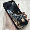 M278 Astronaut Design Angel Eyes Soft Phone Cases for iPhone Samsung Galaxy Xiaomi Rdemi Huawei Honor Infinix Realme OPPO Vivo All Model TPU Case