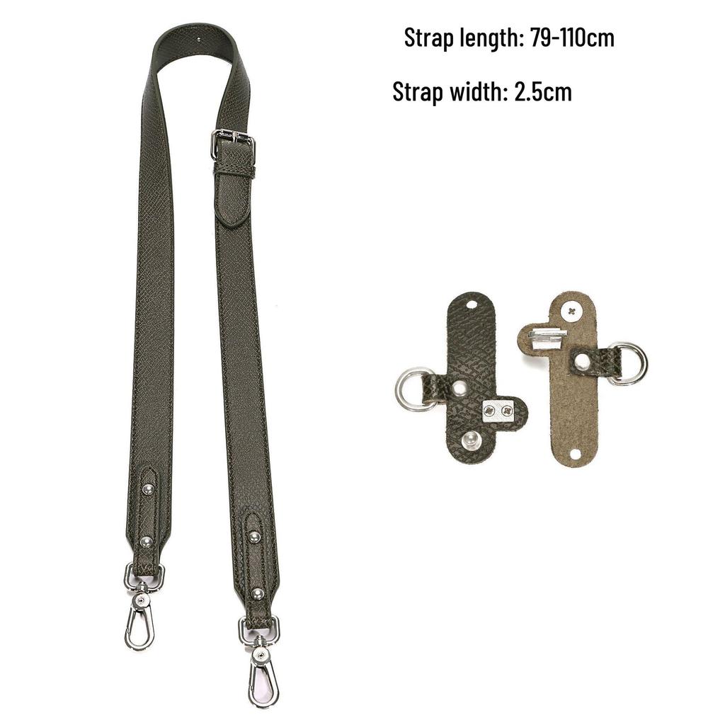 Verstellbarer Schultergurt Umhängetasche mit kurzem Henkel und breitem Riemen