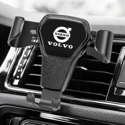 Grawitacyjny Uchwyt na Telefon Samochodowy do Kratki Nawiewu Stojak GPS Akcesoria Do Volvo V60 V40 XC90 S60 C30 XC60 V50 V70 S90 Olestar AWD XC40 S80 V90