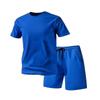 Herren Schnelltrocknendes Sommer Sportset: Kurzarm-T-Shirt & Shorts 2-teilig zum Laufen
