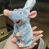 New 15Cm Ratatouille Chef Remy Magnetic Plush Toy Room Decora Doll Kid Shoulder Plush Doll Decoration Headband Toy Birthday Gift