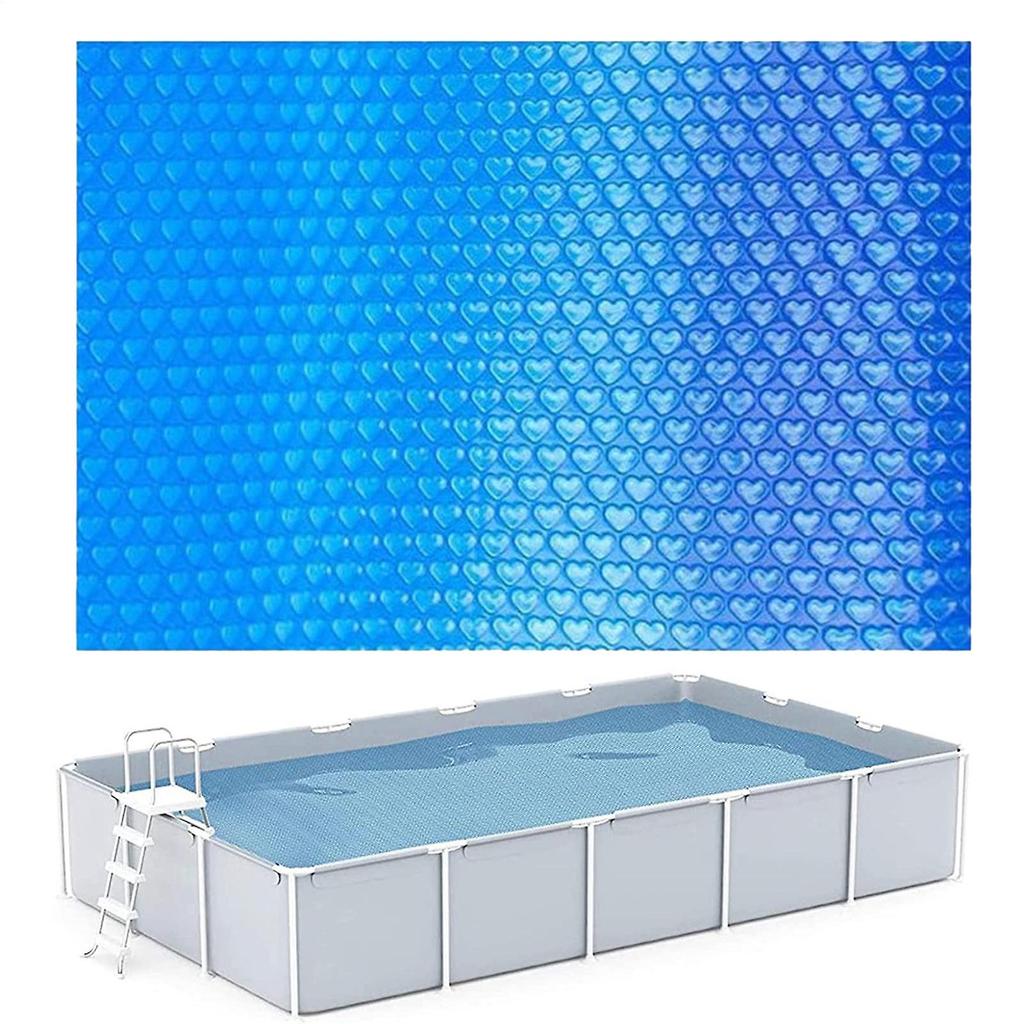 Solar Poolabdeckung Schwimmbad Blasen-Solarabdeckung Wärmehaltende Decke Verschleißfest Freischneidbar Solarabdeckungen Für Sonne