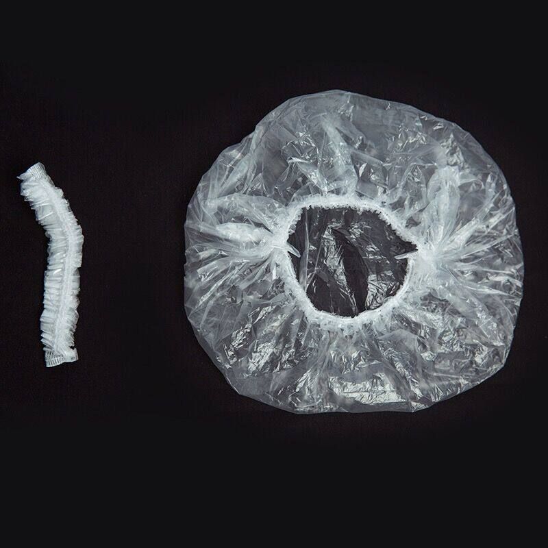 Dyeing Bowl Hair Dyeing Bowl Extra Large Hair Dyeing Cream Bowl Hair Mask Inverted Care Barber Shop Hair Dyeing Comb Shawl Hairdressing Supplies Tools Disposable shower cap(100 Pieces)