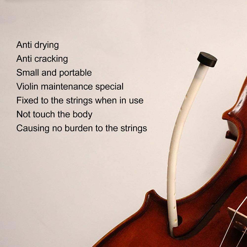 Tragbares Design Violine Luftbefeuchter Gummi Material F-Loch Luftbefeuchter Feuchtigkeitskontrolle