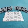 1Pc 3D Chrome ABS Letters Logo Car Rear Trunk Emblem Badge Sticker