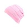 1Pc Muslim Stretch Hair Loss Head Scarf Wrap Cap Polyester Cancer Chemo Women Plain Turban Hat