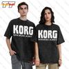 Korg Synthesizer Music Logo Unisex T-Shirt P8TY