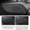 For Ford Mustang GT 2015-2025 Made of Alcantara Center Console Side Leg Pad Panel Trim Sticker Car Interior Tuning Accessories