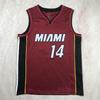 Miami Heat Basketball Jersey Custom Name Number Fan Apparel Men Women Sportswear