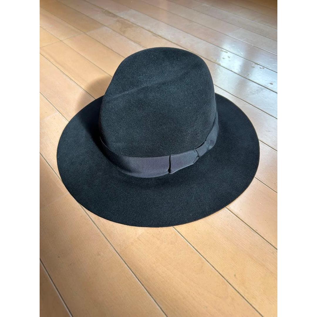 Used KIJIMA TAKAYUKI Hat Rabbit Fur Felt Made in Japan