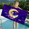 Popular Character D-Diddl Microfiber Beach Towel Absorbent Quick Dry Soft Yoga Swimming Resort Mountain Climbing Towel
