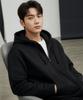 General Works Fleece-Lined Basic Zip-Up Hoodie 2 Colors_Bfcz00