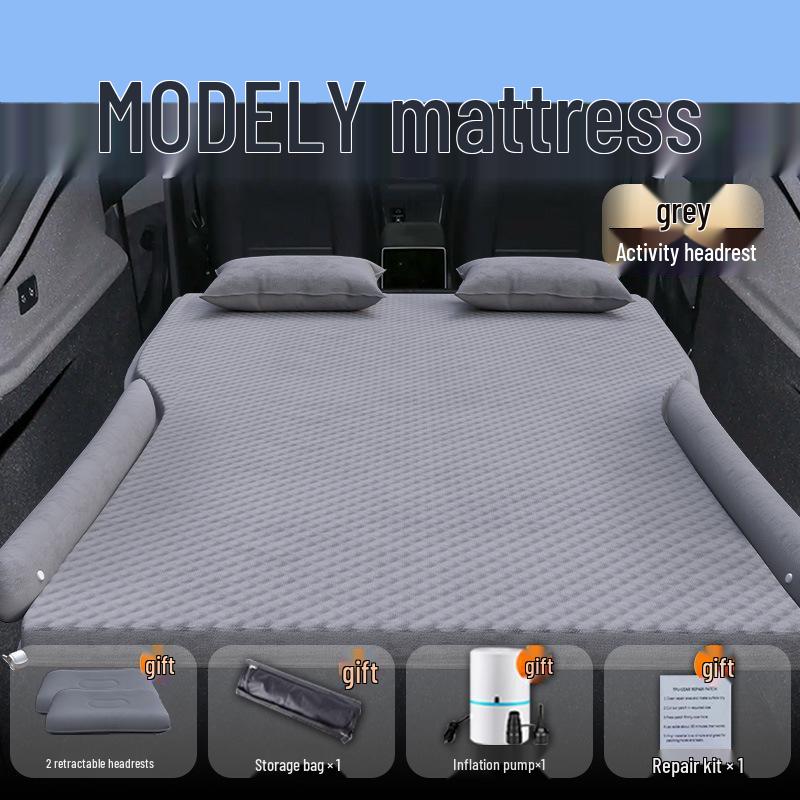 Tesla Model Y Trunk Mattress: Refresh Edition Inflatable Car Bed & Sleeping Pad