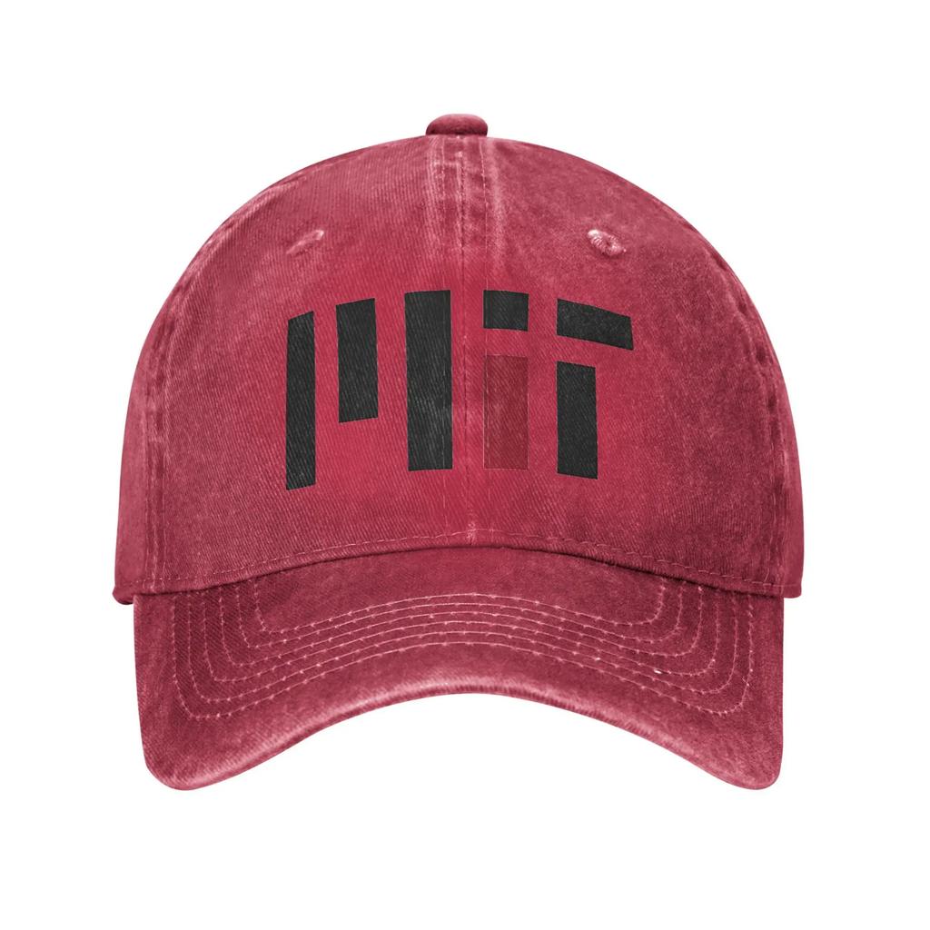 MIT University Headwear Baseball Cap Unisex Women Casual Caps Hat Adjustable Trucker Hat