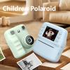 Kids Instant Camera Photography Instant Print Photo HD Video Recorder Mini Thermal Printer Children Camera Kids Birthday Gifts
