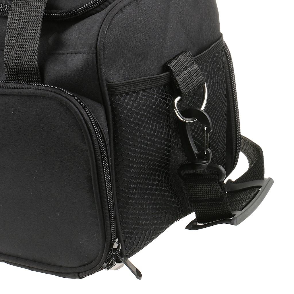 Salon Barber Hairdressing Styling Equipment Tools Bag Large Carry Case Duffle Travel Luggage for Hair Dryer/Combs/Brushes/Clips