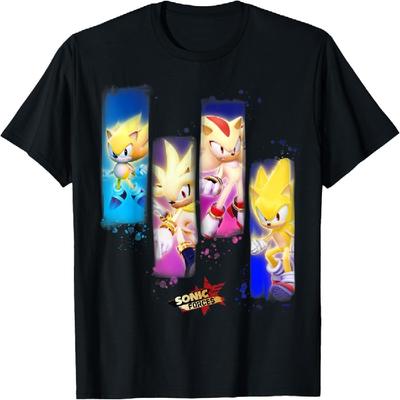 Sonic Forces - Tricou Super Hedgehogs