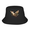 Bucket Hat Brr Brr Patapim Italian Brainrot Meme Panama Hats Unisex Women Cotton Fisherman Caps Reversible Fisherman Hats Winter