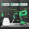20V Cordless DIY  800ml Mini Brushed Motor 2500PSI Battery-Powered Pressure Feed Spray Painting Electric Paint Sprayer Gun