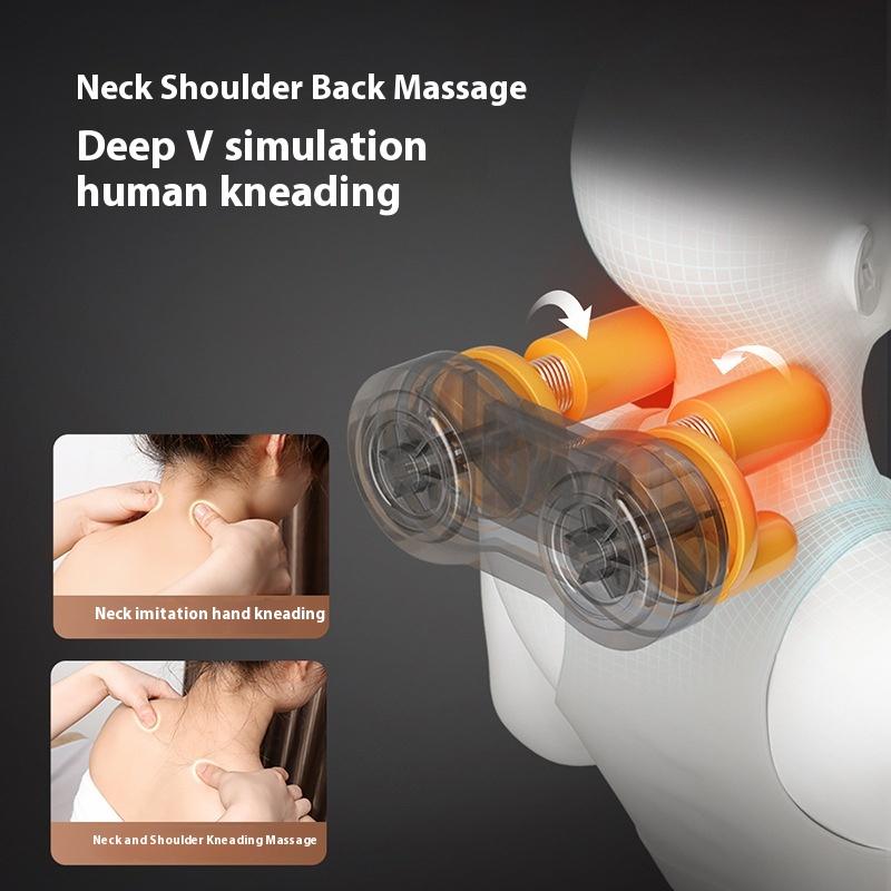 Smart Multi functional massage cushion home shoulder and neck massager waist back buttocks full body massage electric kneading