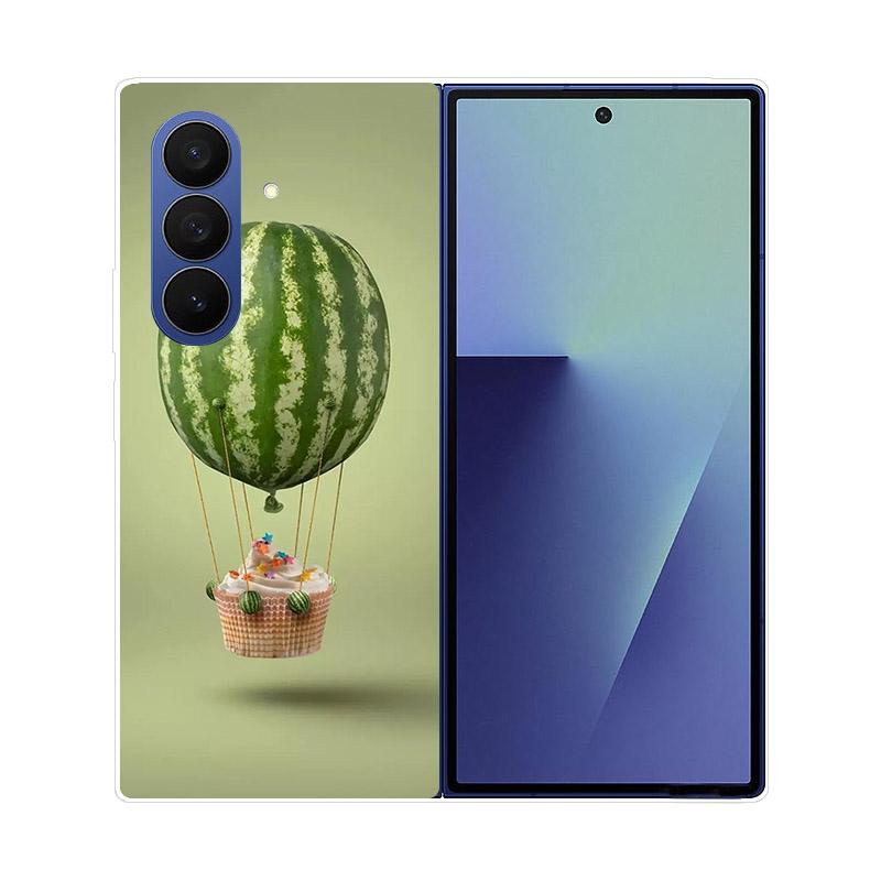 For Samsung Galaxy Z Fold 7 5G Phone Case Cover Transparent Back Protective Shell Coque For Samsung Z Fold7 Clear Hard PC Fundas