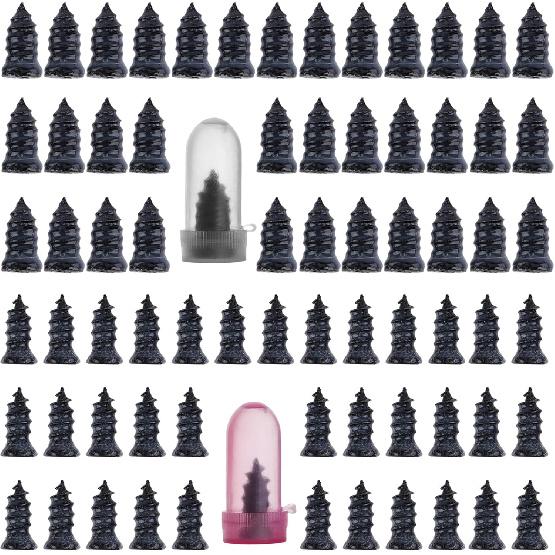 Screw in Tire Plugs, 70 Pcs Tire Repair Screws, Tire Repair Rubber Nail Kit, Tire Screw Plug Repair Kit, Self Screw in Tire Repair Plugs for Car,