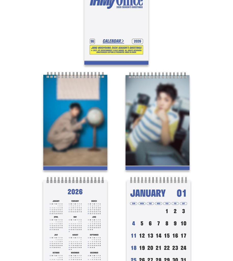 [PRE-ORDER] JANG WOOYOUNG (2PM) [In My Office] 2026 SEASON'S GREETINGS