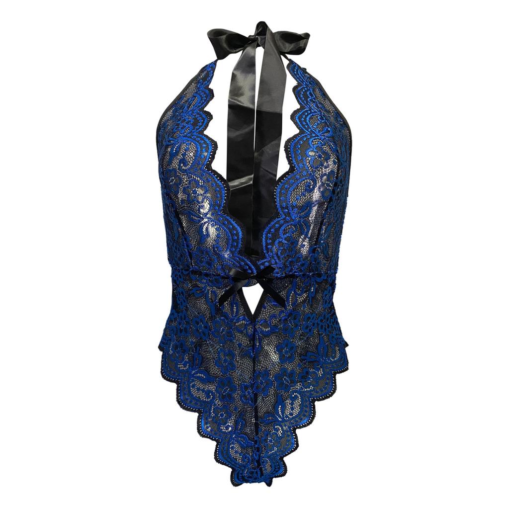 Sexy Hollow Out Women Bodysuits Lingerie Open Crotch Jumpsuit Erotic Blackless Underwear Solid Swimsuit Socks