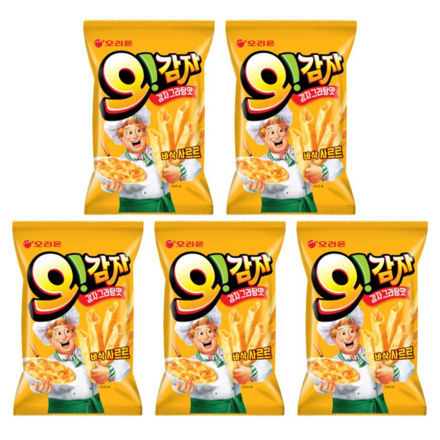 Orion Oh! Smak Gratin ziemniaczany (50g / 95g), Smak cebulowy (95g), Smak sosu BBQ do maczania (136g), Smak sosu słodko-pikantnego do maczania (136g)  (16 opcji)