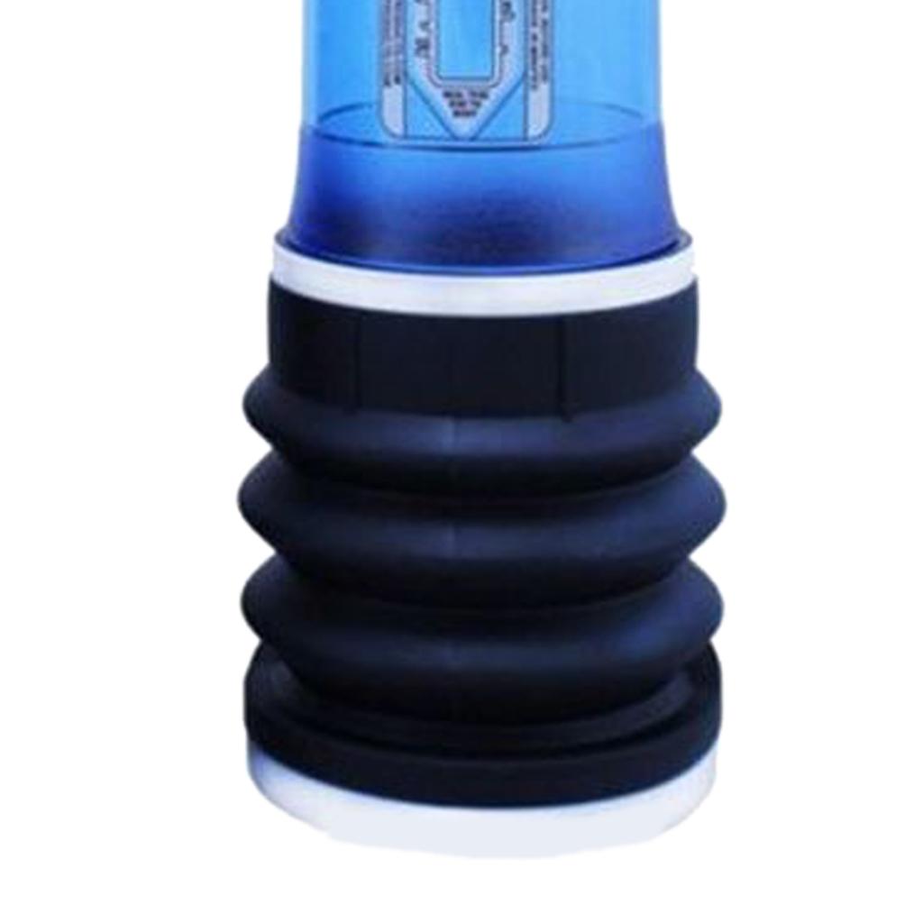 Men Penis Pump Professional Home Penis Water Vacuum Pump Trainer Device for Erection X40 Blue 3.7 X