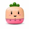 Magnetic Mechanical Kitchen Timer, Battery-Free Rotary Design, Cute for Baking, In Stock