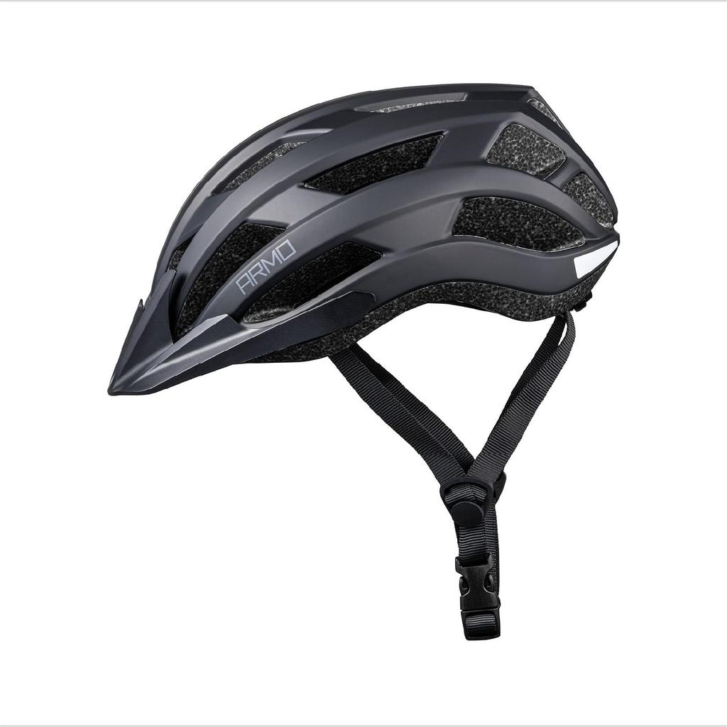 Ides D Bike Helmet Almo M Black Size SG Certified [Official] Children's, 54-59cm, Lightweight, Breathable,