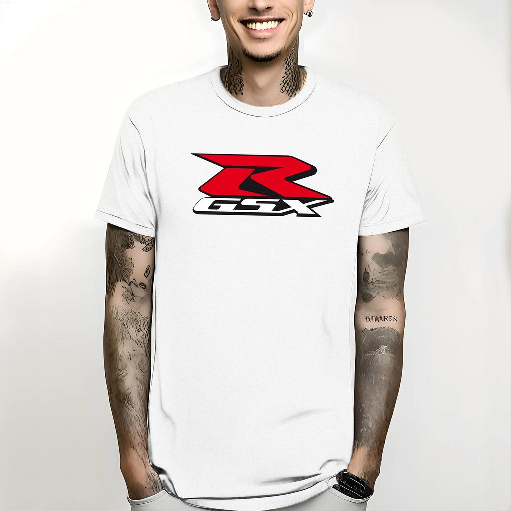 T-Shirt Shirts Grafik-T-Shirt Tops Herren Workout Gsxr Superbike Motorrad Herrenbekleidung Harajuku Grafik 2024
