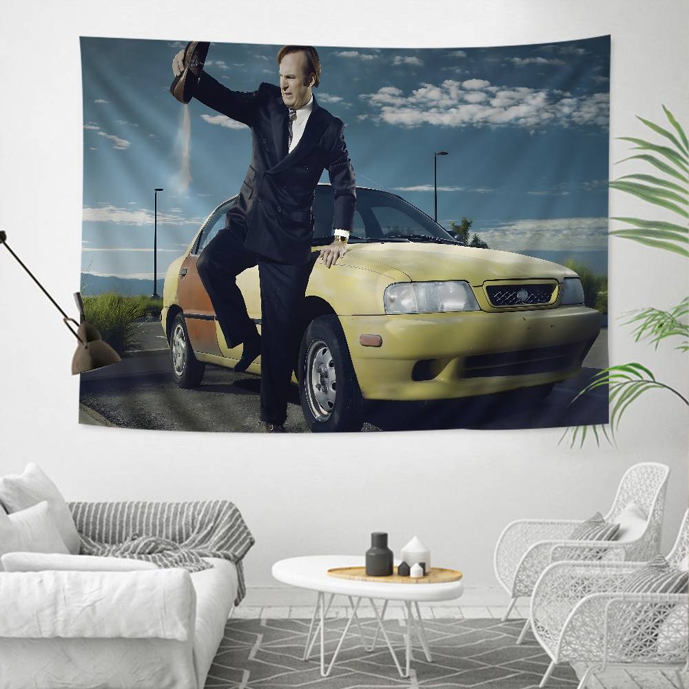 Better Call Saul DIY Wall Tapestry Hippie Flower Wall Carpets Dorm Decor Wall Art Decor