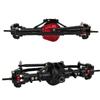 Front Rear Axle Black Aluminum Alloy Accessories for 1 10 RC Climbing Car SCX10 RC4WD D90Black