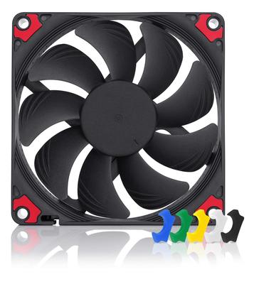 Noctua Premium Quiet Slim Connection NF-A9x14 HS-PWM Chromax.black.swap, Fan, 4-Pin (92x14mm, Black)