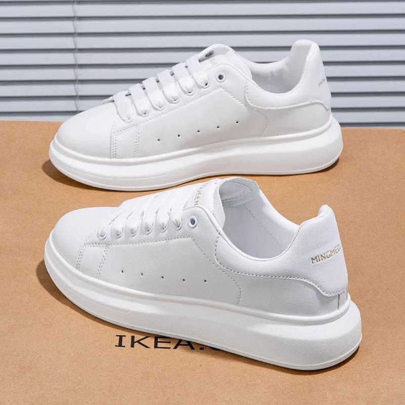 

McQueen little white shoes women s 2025 spring new platform sports dad shoes ins casual versatile couple men s and women s shoes 45