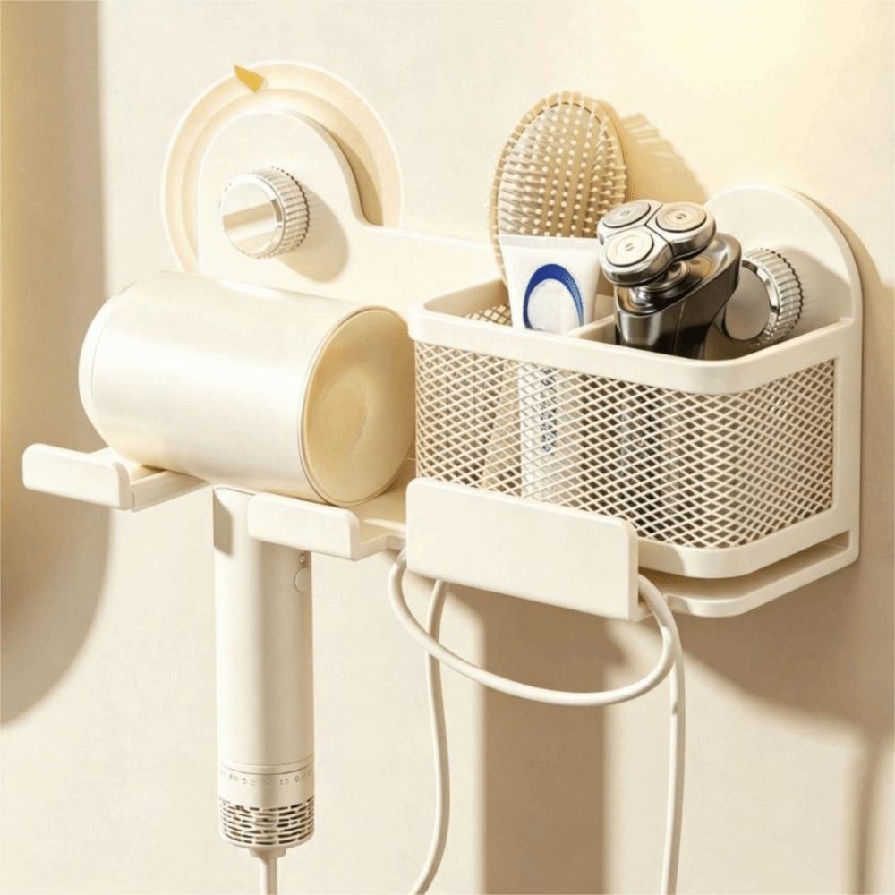 Large Capacity Blow Dryer Hanger Carbon Steel Hair Straightener Holder Hair Styling Area
