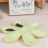 Flower Cat Bowl for Multiple Cats Multi-Compartment Pet Food Bowl Feeding Bowl for Puppies Cats Multi-Pet Households