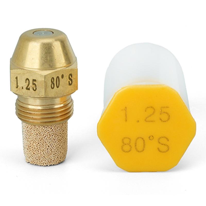 Industrielle 80-Grad-Metall-Düse, Heavy-Duty-Metall-Düse für Brennstoffverbrennungsanlagen, Varianten mit 14 GPH