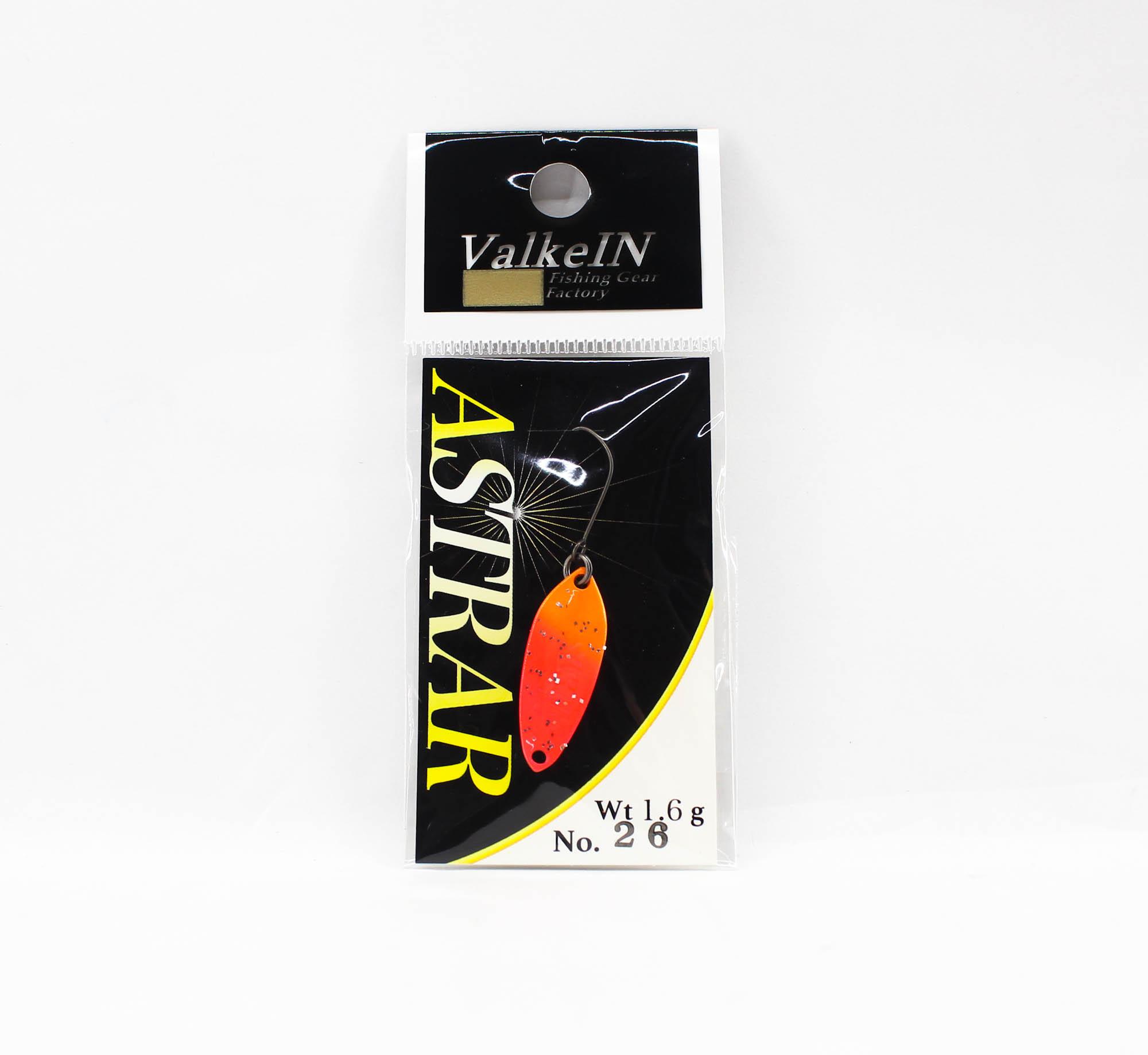 

Valkein Spoon Astrar 1.6 грамм Тонущая приманка No26 (1687)