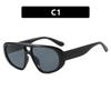 Trend pilot sunglasses toad glasses new sunglasses retro premium sense UV protection sunglasses