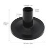 10pcs Plastic Drum Felt Cymbal Stand Sleeves Black Sleeve Set for Drum Set Good Performance Percussion Instruments Accessories